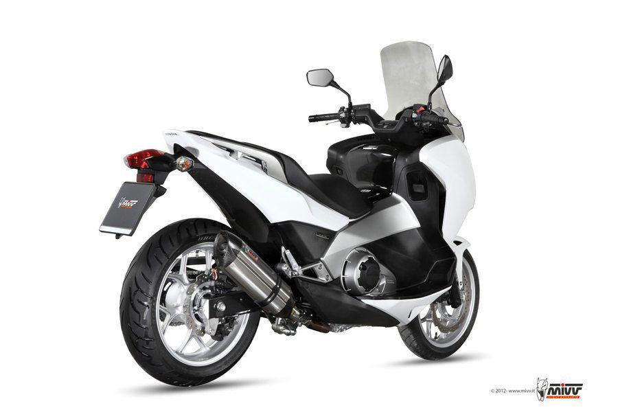 MIVV Suono Steel Black RVS demper Honda NC700/750S/X
