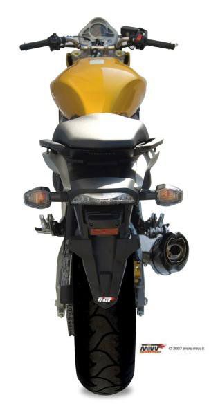 MIVV Suono Steel Black RVS demper Honda CBR600F '11- / CB600F Hornet '07-