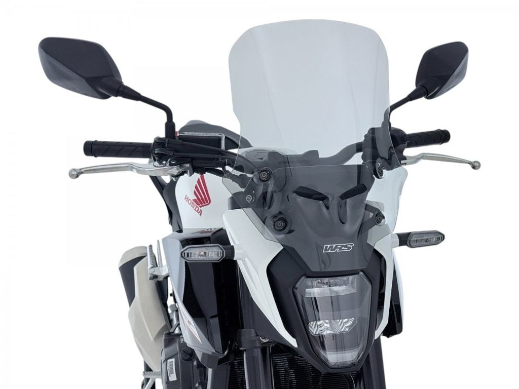 WRS Vervangingsruit - Honda CB500 Hornet 2024-2026 | CB500 Hornet E-Clutch 2026 - Touring - Transparant / Licht Getint en meer