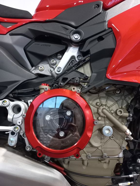 Koppeling Deksel Met Kijkglas En Drukplaat Evotech Ducati Panigale V4