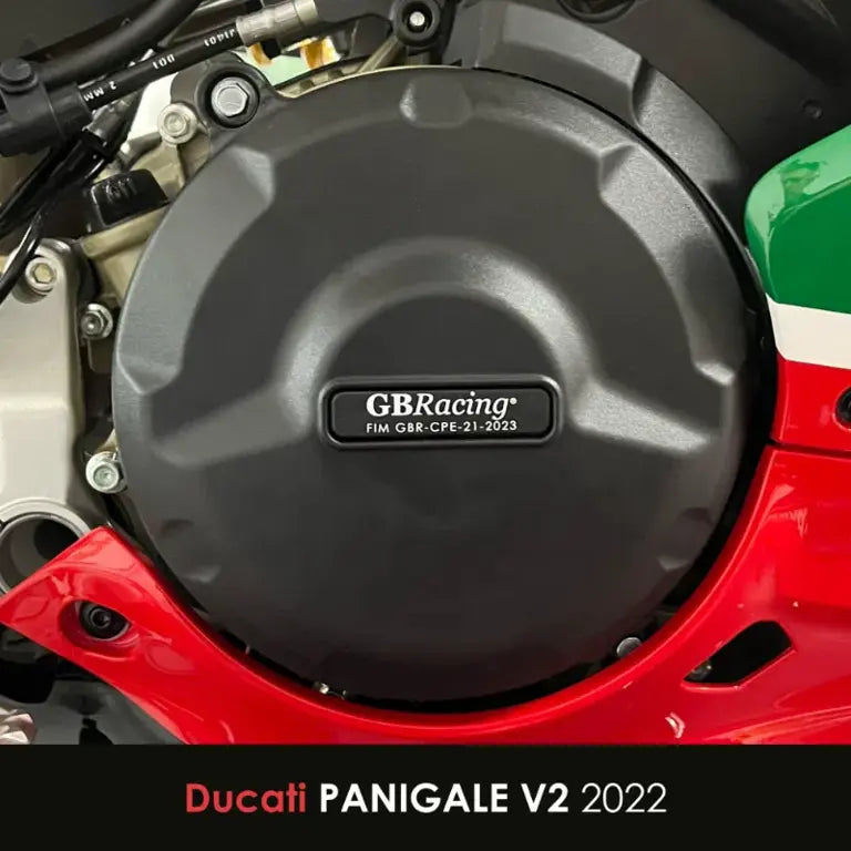 Gb-Racing Engine Cover Set Ducati Panigale V2 '20-24 (Koppeling En Dynamo)