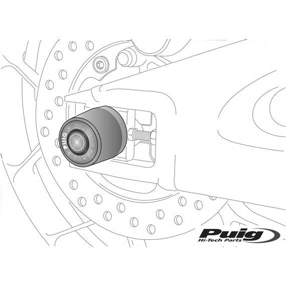 Achterasprotector Puig Yamaha Tracer 700/ Tracer 7