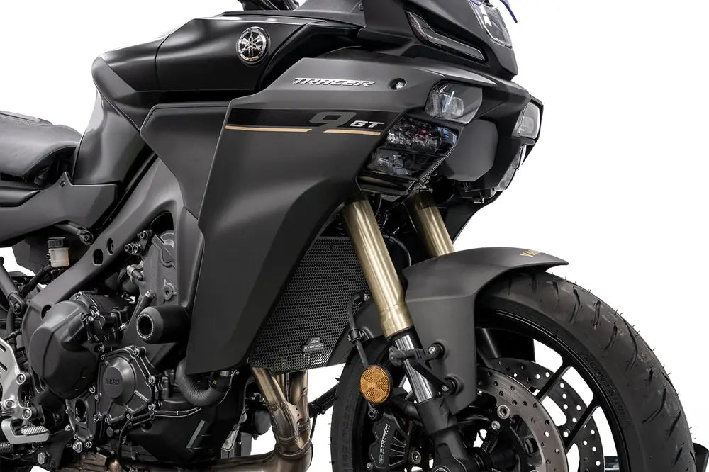 Radiatorcover Zwart Evotech Performance Yamaha Tracer 9 Gt Plus '25-