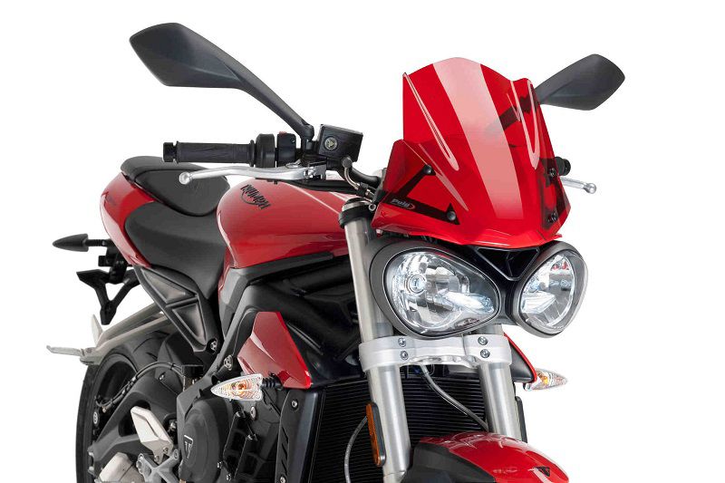 Vervangingsruit Naked Bike Puig Triumph Street Triple S '17-