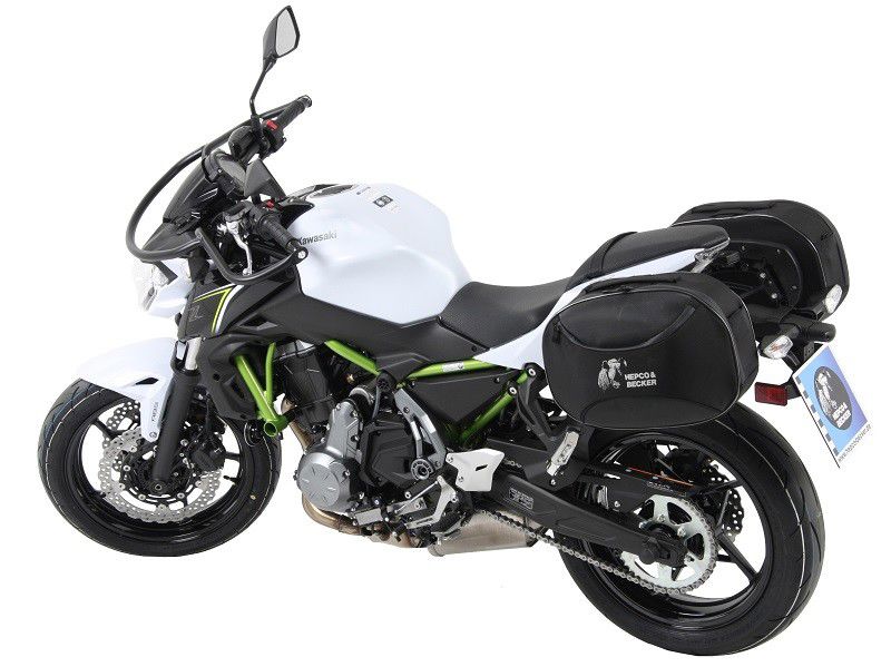 C-Bow Tasdragers Zwart Hepco&Becker Kawasaki Z650 '17-