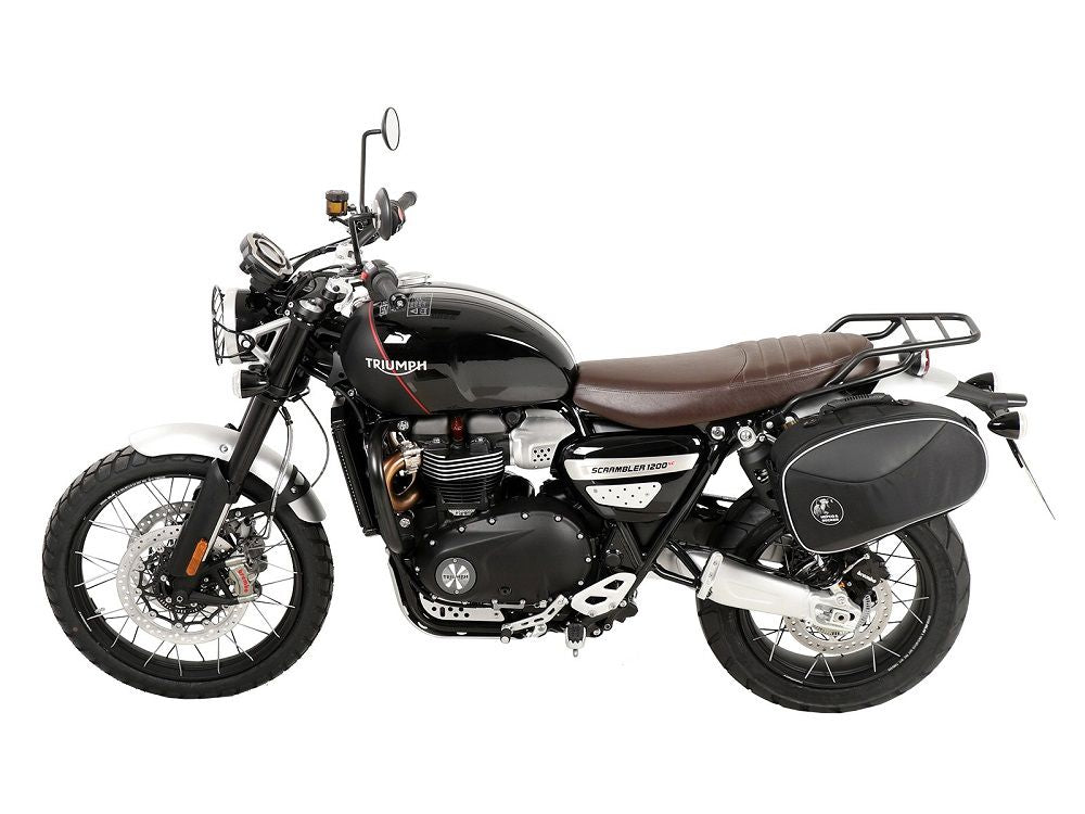 C-Bow tasdrager links zwart Hepco&Becker Triumph Scrambler 1200 XE '24-