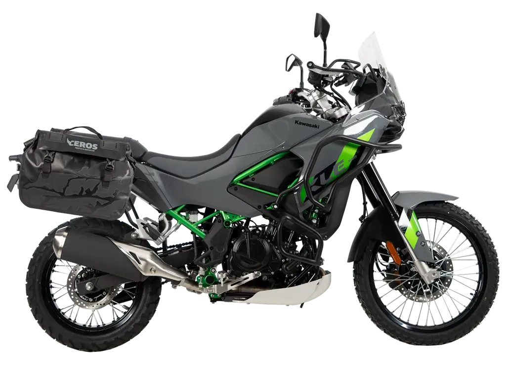 C-Bow tasdragers zwart Hepco&Becker Kawasaki KLE500 / KLE500 SE '26-
