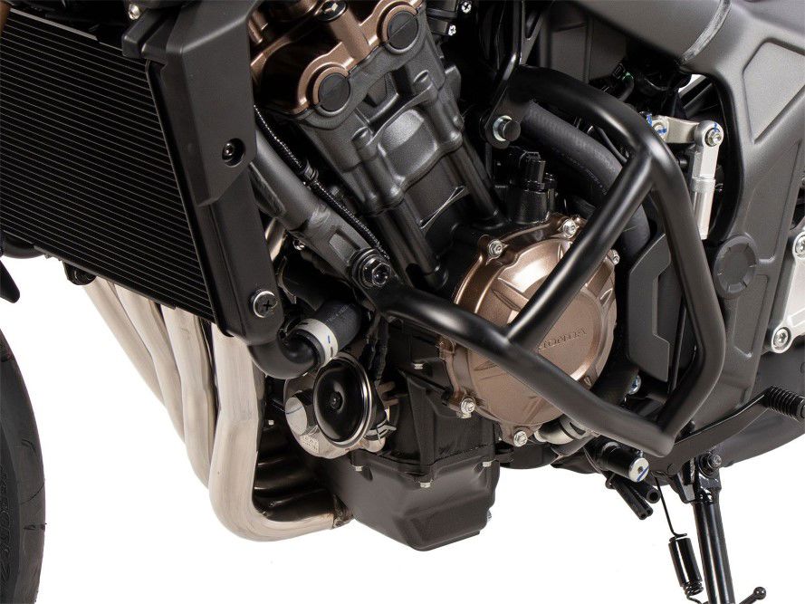 Valbeugel Model ''Solid'' Zwart Hepco&Becker Honda Cb650R E-Clutch '24-