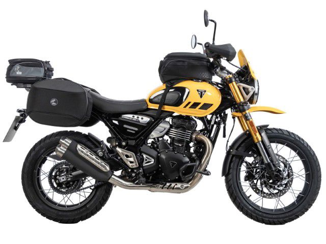 C-Bow tasdragers zwart Hepco&Becker Triumph Scrambler 400 XC '25-