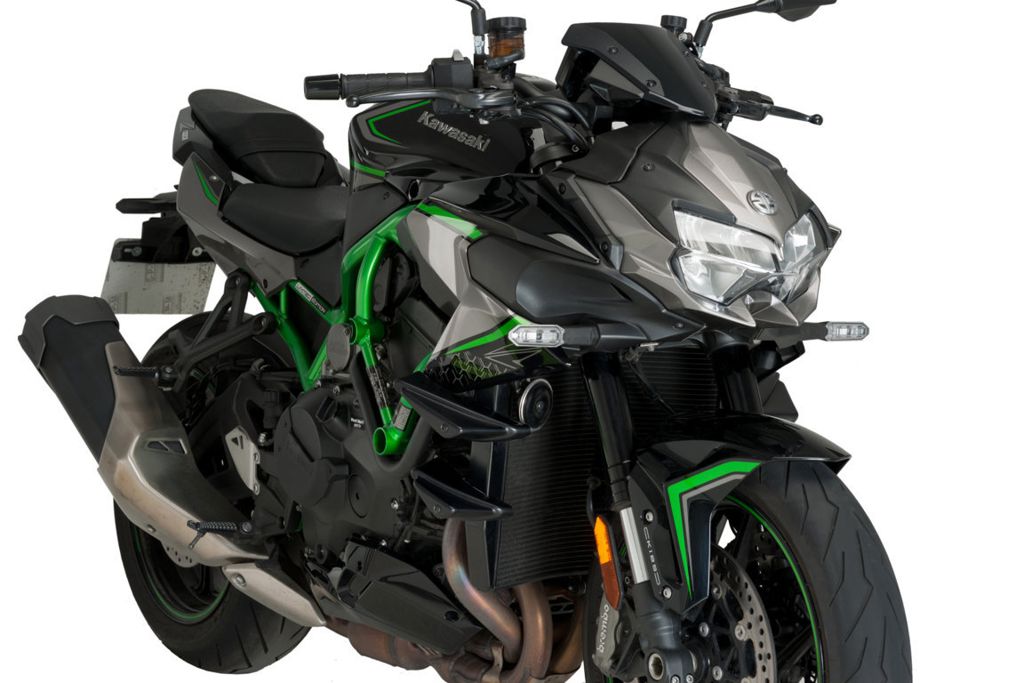 Side Spoiler Downforce Naked Van Puig Voor De Kawasaki Z H2 '22-