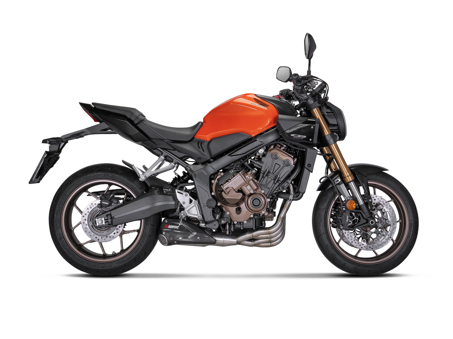 Akrapovič Uitlaat - Honda CB650R 2019-2026 & meer - Racing Line (SS)