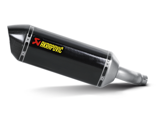 Akrapovič Uitlaat - Kawasaki Ninja 250R 2013-2016 & meer - Slip-On Line (Carbon)