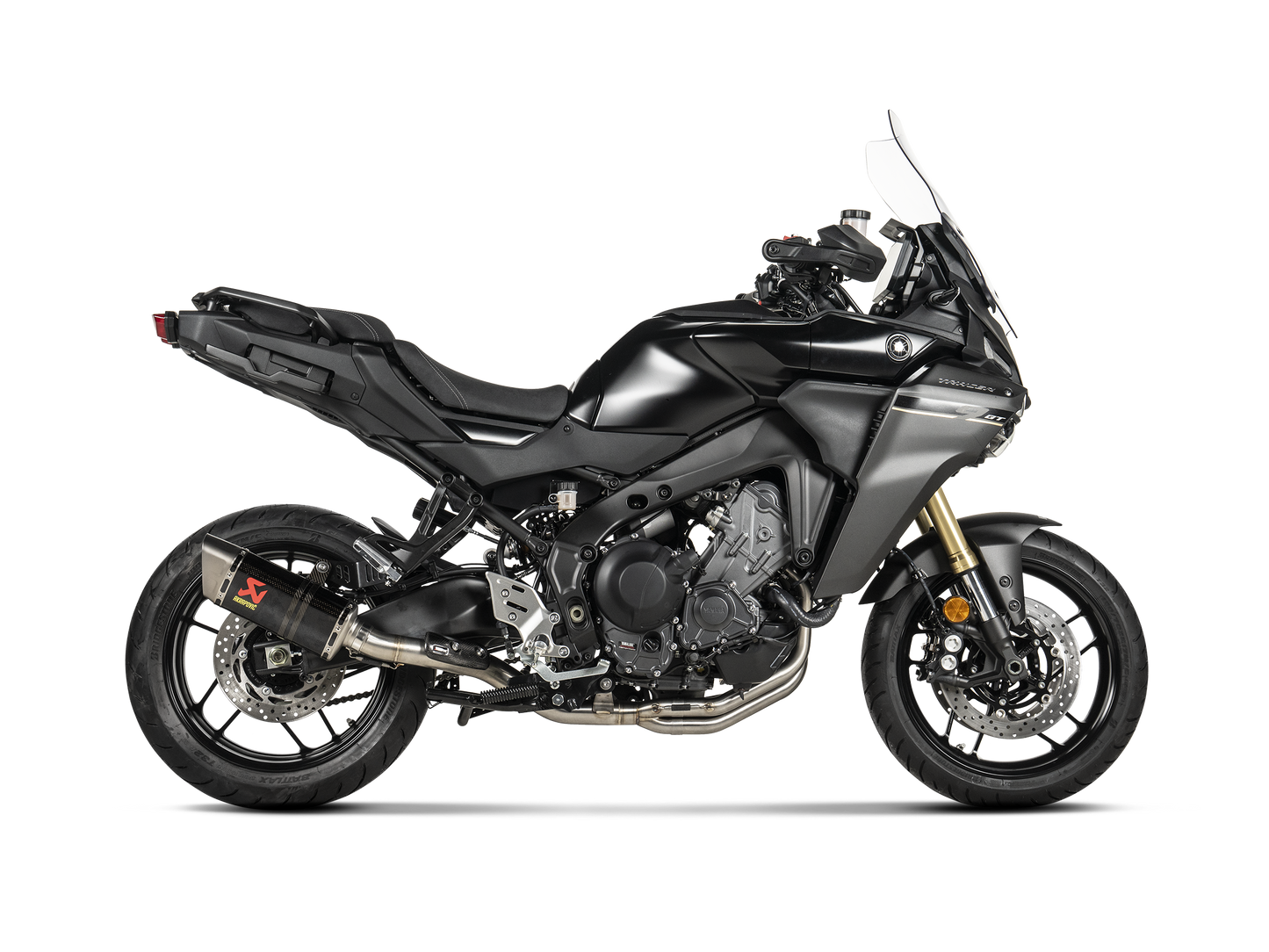 Akrapovič Uitlaat - Yamaha Tracer 9 / GT / GT+ 2021-2026 - Racing Line (Carbon) - Motor Accessoires