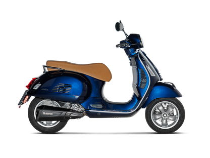 Akrapovič Uitlaat - Vespa GTS Super 300 / Sei Giorni / Tech 2021-2024 - Slip-On Line (SS) - Motor Accessoires