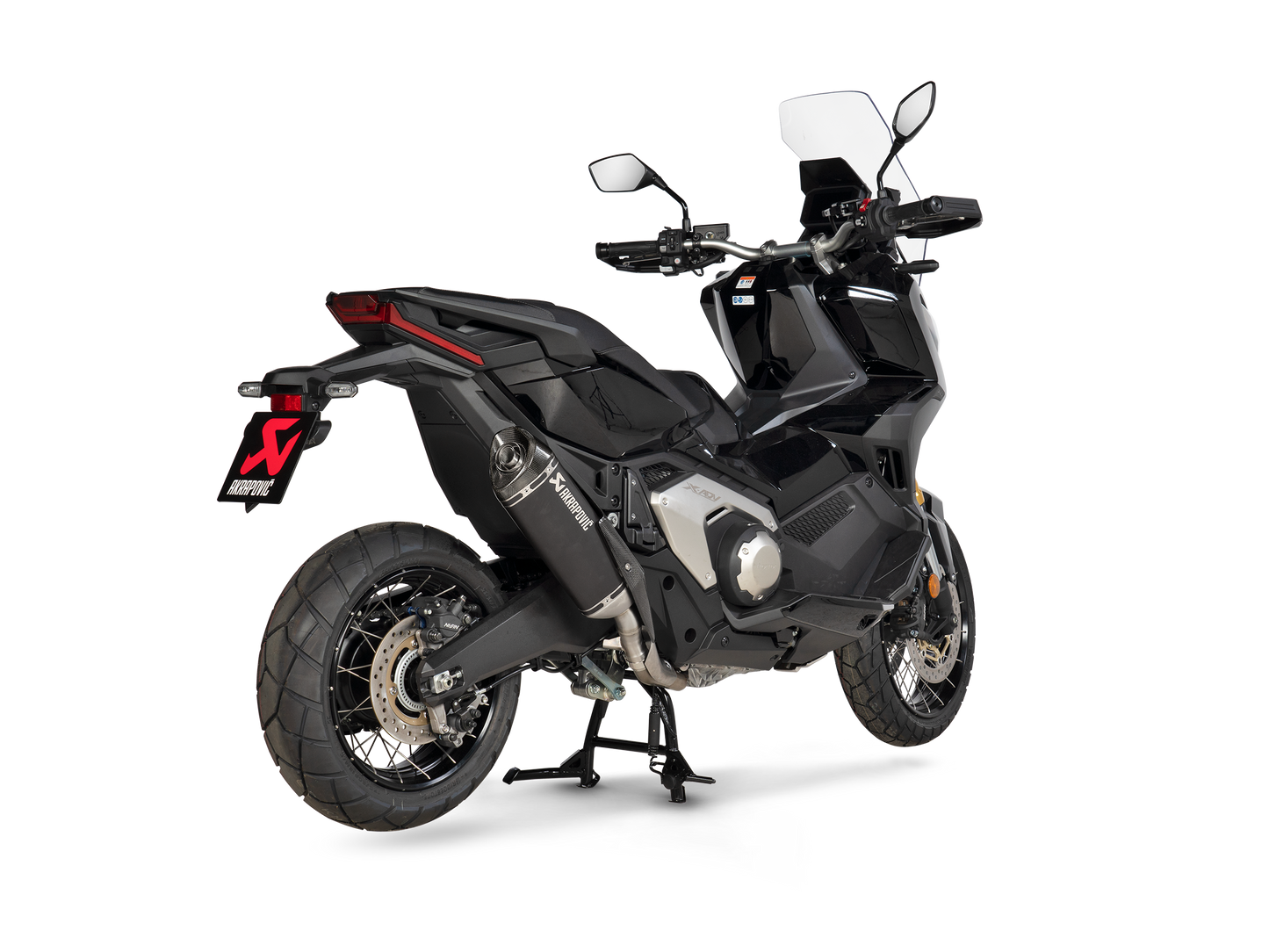 Akrapovič Uitlaat - Honda NSS750 Forza 2021-2024 | X-ADV 750 2017-2024 - Slip-On Line (Titanium) - Motor Accessoires