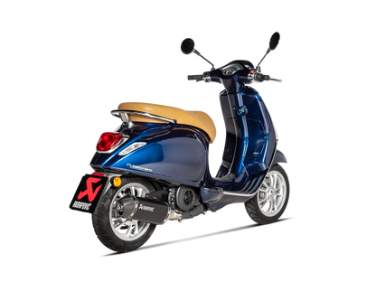 Akrapovič Uitlaat - Vespa Primavera 125 / S / Touring / Sprint 2021-2022 | Primavera 150ie 3V 2021-2022 | Sprint 125ie 3V 2021-2022 | Sprint 150ie 3V 2021-2022 - Slip-On Line (SS) - Motor Accessoires