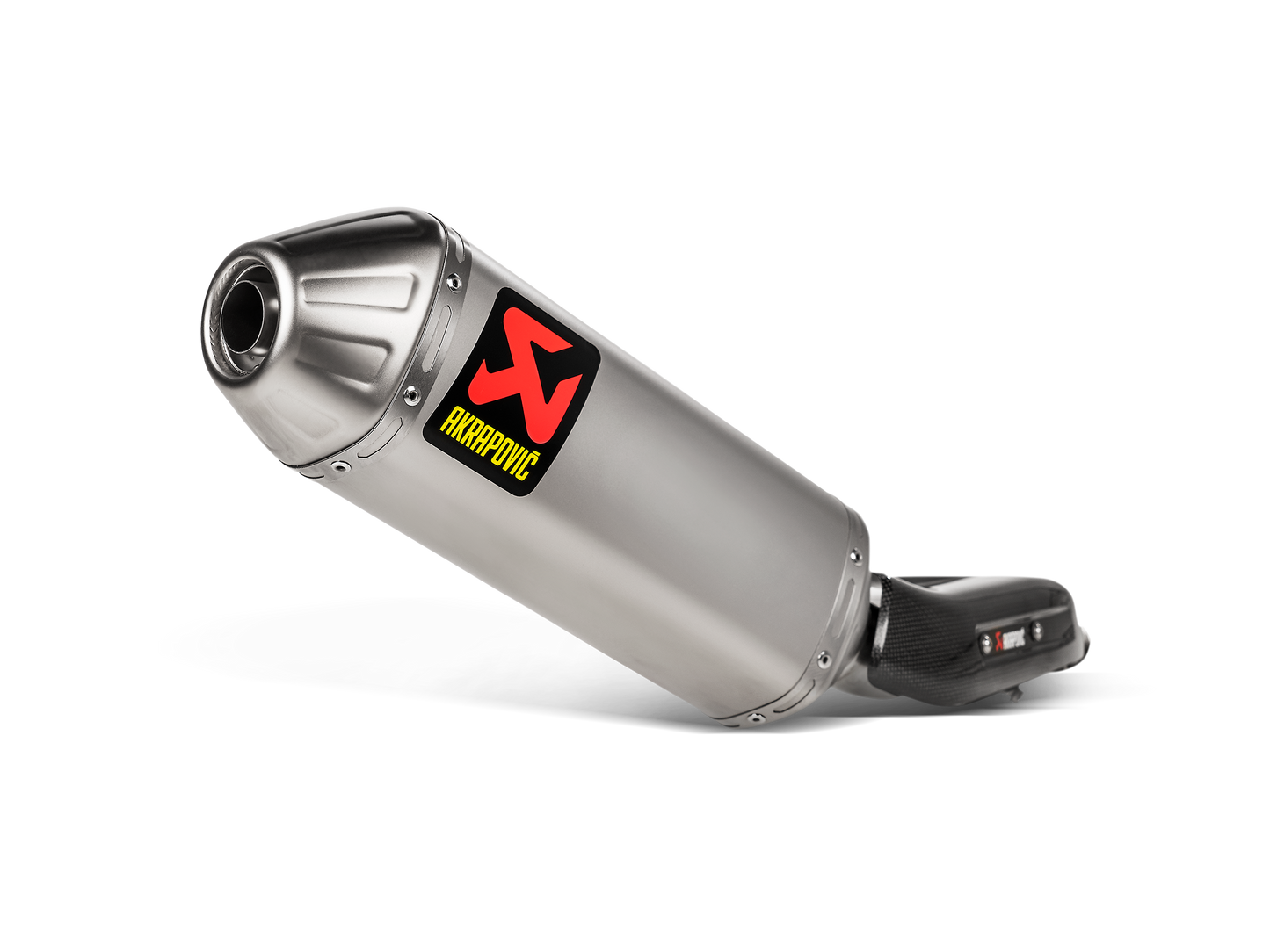 Akrapovič Uitlaat - Yamaha Ténéré 700 2019-2020 - Slip-On Line (Titanium) - Motor Accessoires