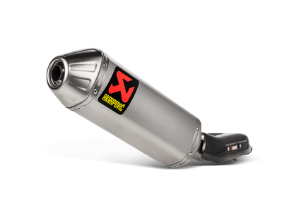 Akrapovič Uitlaat - Yamaha Ténéré 700 2019-2020 - Slip-On Line (Titanium) - Motor Accessoires