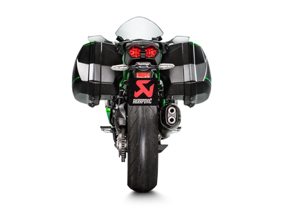 Akrapovič Uitlaat - Kawasaki Ninja H2 SX 2018-2020 - Slip-On Line (Titanium)