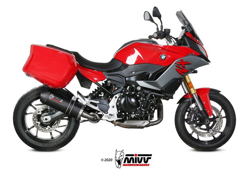 Mivv Oval Carbon Met Carbon End Cap Bmw F900Xr '20-