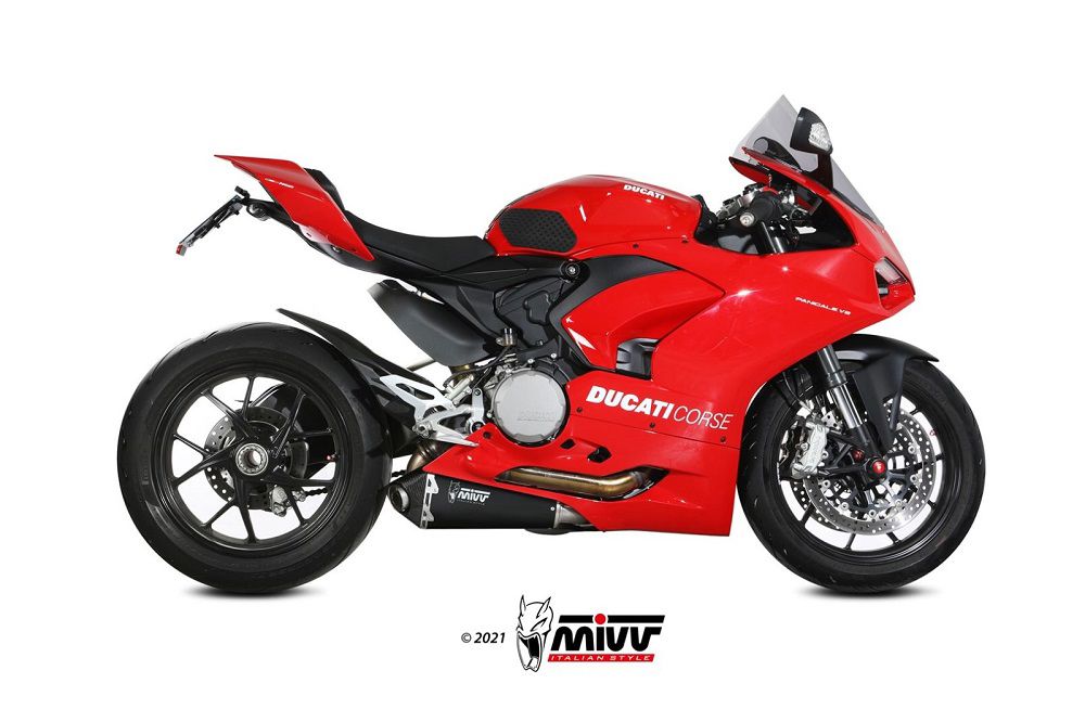 Mivv Delta Race Black Ducati Streetfighter / Panigale V2