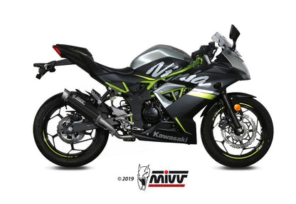 Mivv Gp Pro Black Rvs Kawasaki Ninja 125 / Z125 '19-