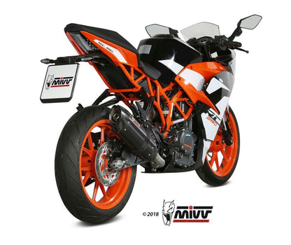 Mivv Suono Steel Black Ktm Duke 125/390 / Duke 125/390 '17-