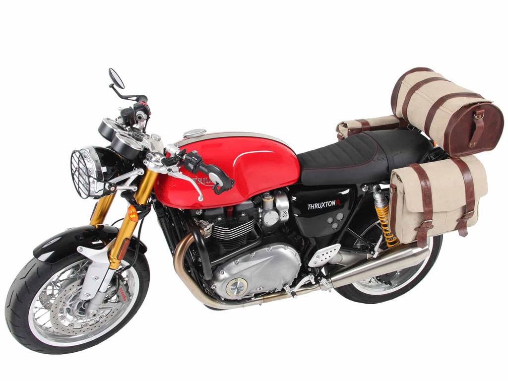 C-Bow Tasdragers Zwart Hepco&Becker Triumph Thruxton/R1200 '16+