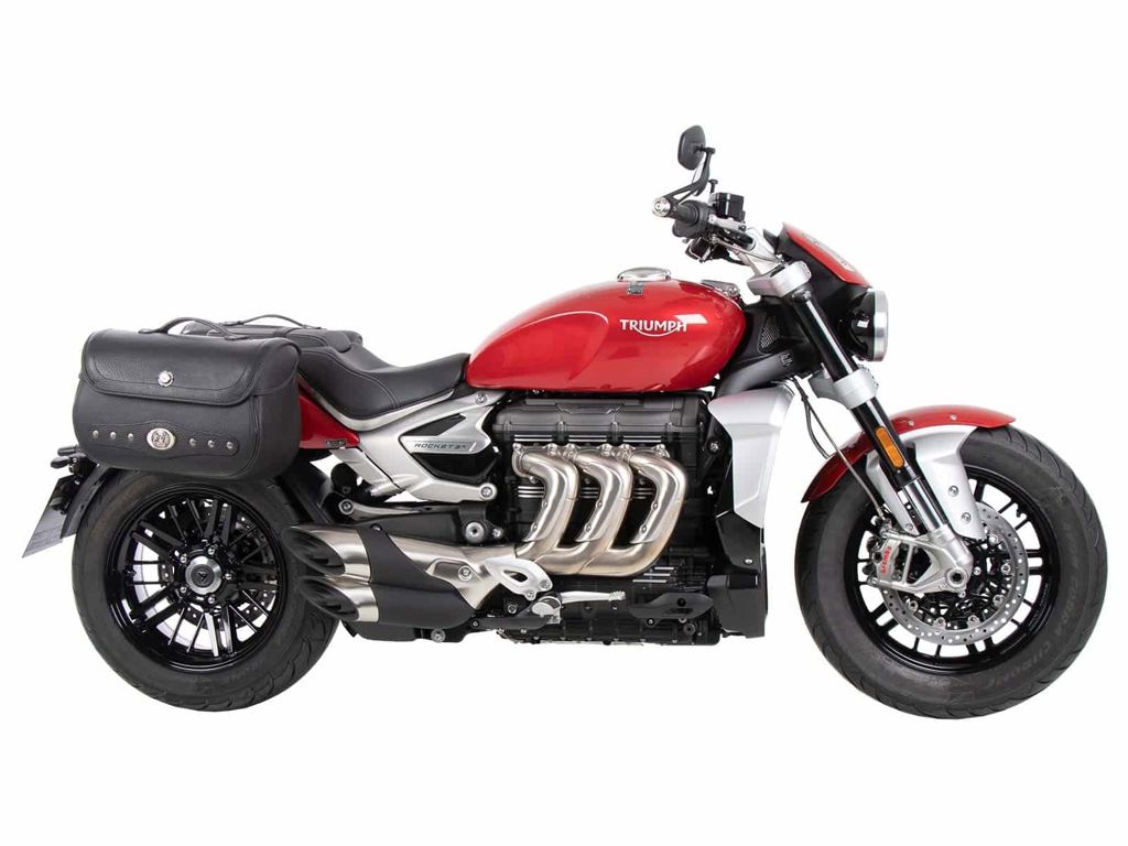 C-Bow Tasdragers Zwart Hepco&Becker Triumph Rocket Iii R / Gt '20+