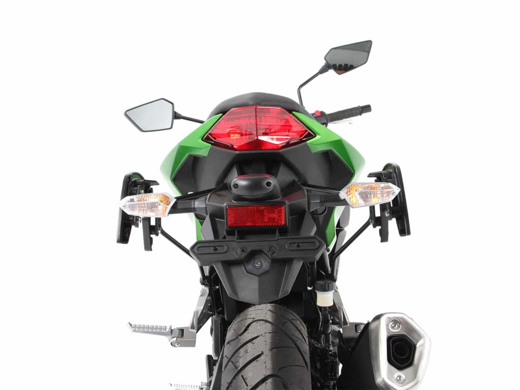 C-Bow Tasdragers Zwart Hepco&Becker Kawasaki Z300 '15-18