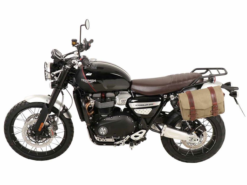 C-Bow Tasdrager Links Zwart Hepco&Becker Triumph Scrambler 1200 Xc '19-23