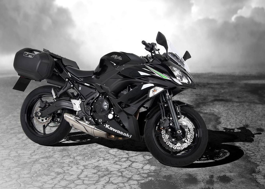 C-Bow Tasdragers Zwart Hepco&Becker Kawasaki Ninja 650 '17-