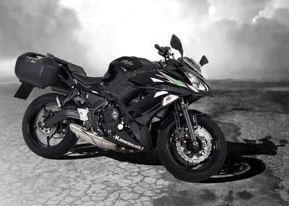 C-Bow Tasdragers Zwart Hepco&Becker Kawasaki Ninja 650 '17-