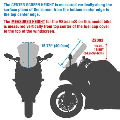 Vervangingsruit ZTechnik VStream touring transparant BMW S1000XR '20-