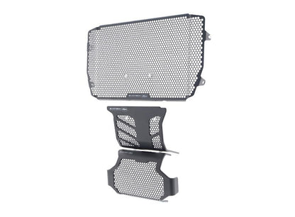 Radiator/Oliekoeler/Engine Guard Cover Set Zwart Evotech Performance Ducati Hyperstrada / Hypermotard 939/Sp '16-18