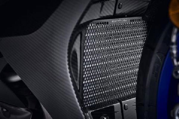 Radiatorcover Set Zwart Evotech Performance Yamaha R1 '20-
