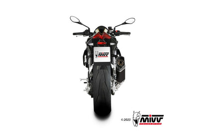 Mivv Sr-1 Black Titanium Demper (Euro 5) Aprilia Tuono V4 1100 / Rsv4 '21-