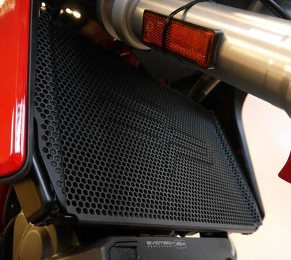 Radiator/oliekoeler cover set zwart Evotech Performance Ducati Multistrada 1200 '15-17