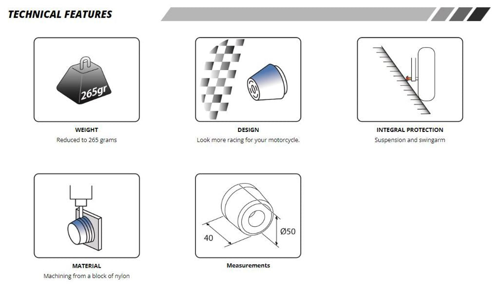 Achterasprotector Puig KTM 1290 / 1390 Super Adventure