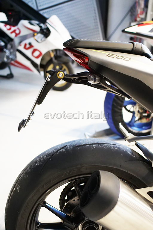 Kentekenplaathouder Evotech Triumph Speed Triple Rs 1200 '21-