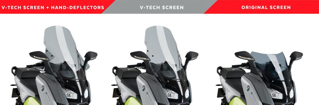 Vervangingsruit V-Tech Line Touring BMW C-Evolution '16-