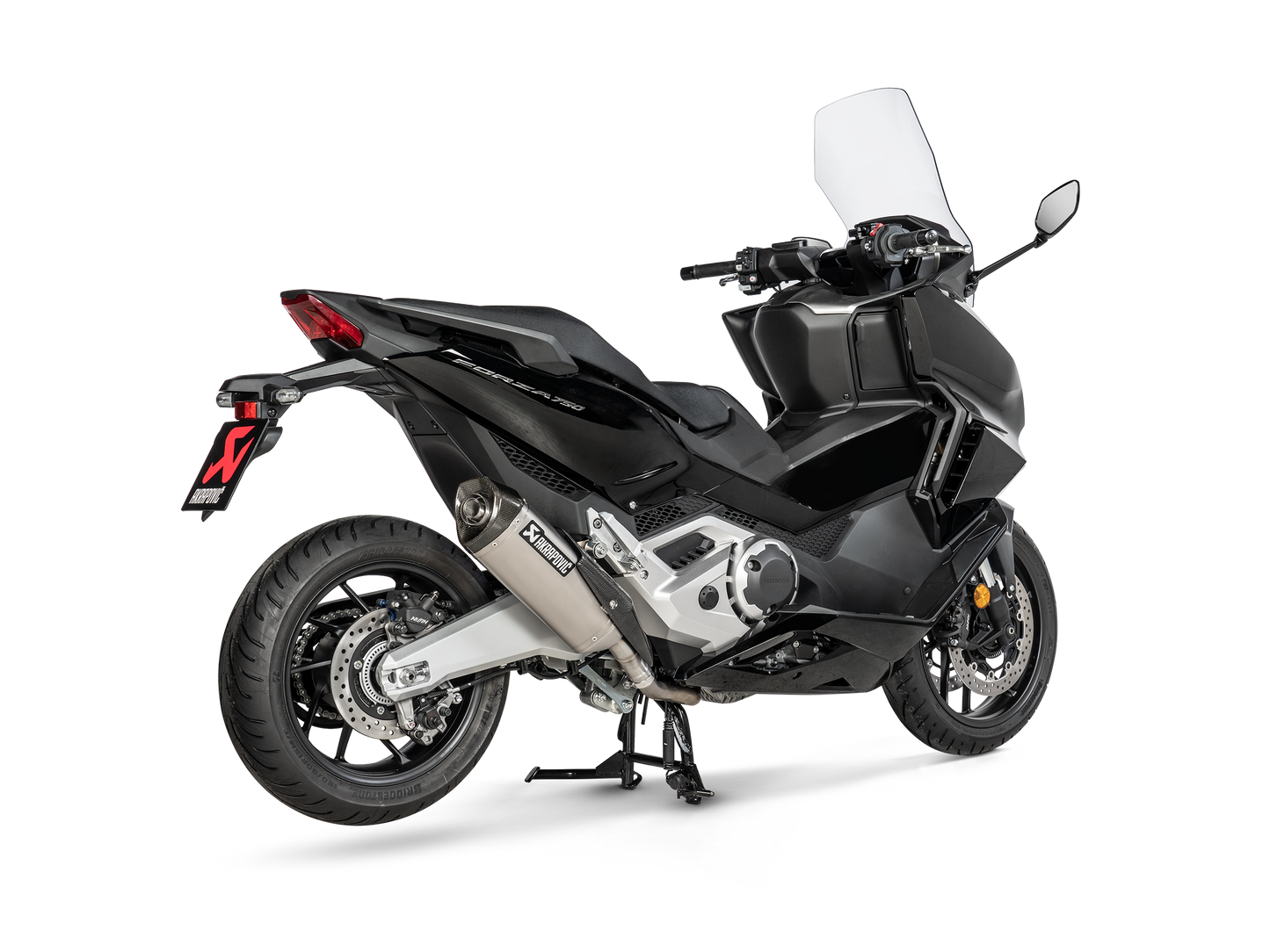 Akrapovič Uitlaat - Honda NSS750 Forza 2021-2024 & meer - Slip-On Line (Titanium)