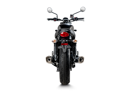 Akrapovič Uitlaat - Triumph Street Twin 2016-2020 - Slip-On Line (Titanium) - Motor Accessoires