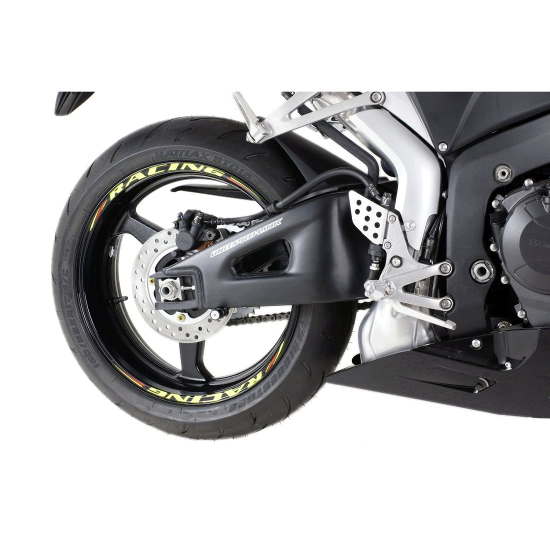 RIM STRIPS X4 RACING C/ORANGE FLUOR