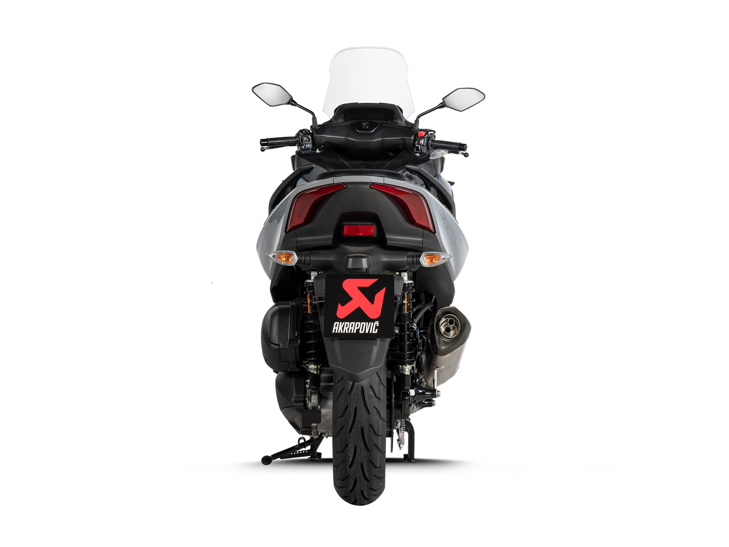 Akrapovič Uitlaat - Yamaha Tricity 300 2021-2024 | XMAX 300 2021-2024 - Slip-On Line (SS) - Motor Accessoires