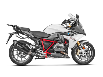 Akrapovič Uitlaat - BMW R 1200 R 2015-2018 | R 1200 RS 2015-2018 - Slip-On Line (Titanium) - Motor Accessoires