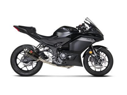 Akrapovič Uitlaat - Yamaha MT-03 2016-2026 | R3 2015-2026 | YZF-R25 2014-2024 - Racing Line (Carbon) - Motor Accessoires