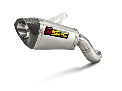 Akrapovič Uitlaat - Kawasaki Z900 2017-2019 | Z900 (A2) 2018-2024 - Slip-On Line (Titanium) - Motor Accessoires