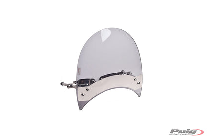 Puig Windscherm - Honda VT750C Shadow (RC50) 2010-2026 | Kawasaki VN1700 Classic 2010-2026 en meer - Licht Getint / Transparant