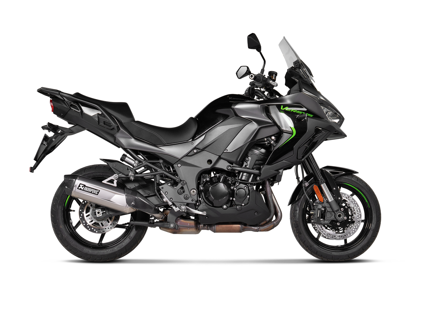 Akrapovič Uitlaat - Kawasaki Versys 1100 2025-2026 - Slip-On Line (Titanium)